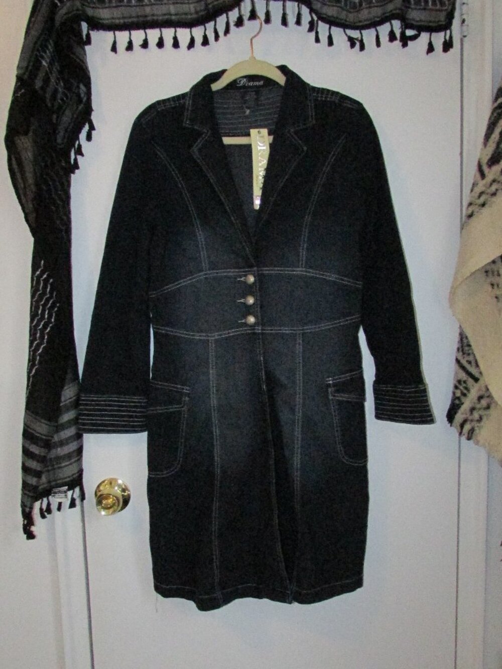 Drama Jeans Long Denim Jacket